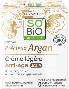 So'Bio Etic Crème Visage Acide Hyaluronique Bio 50ml